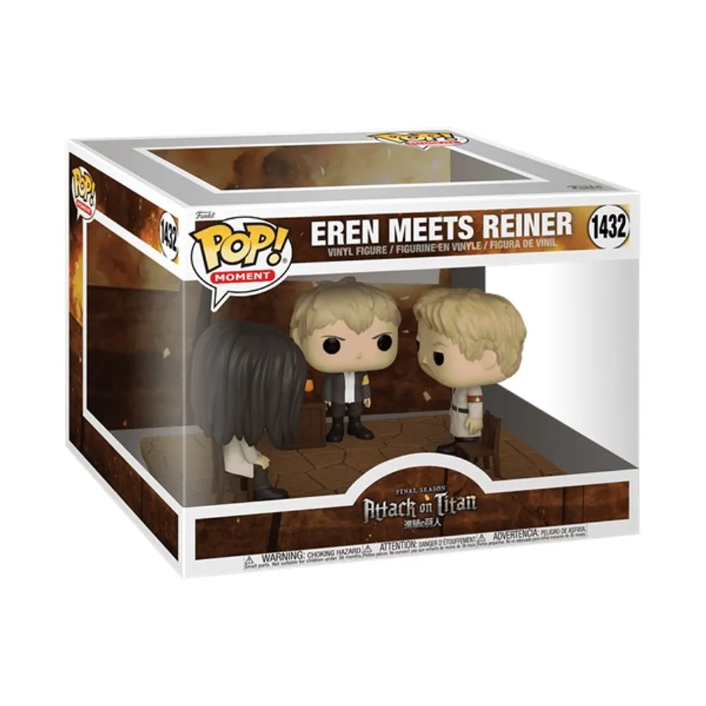 POP! Moment Attack on Titan Eren Meets Reiner 