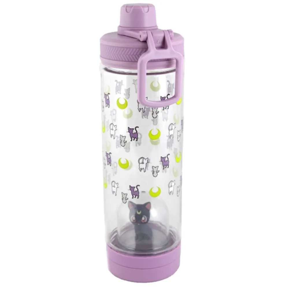 Luna Water Bottle with Figure 