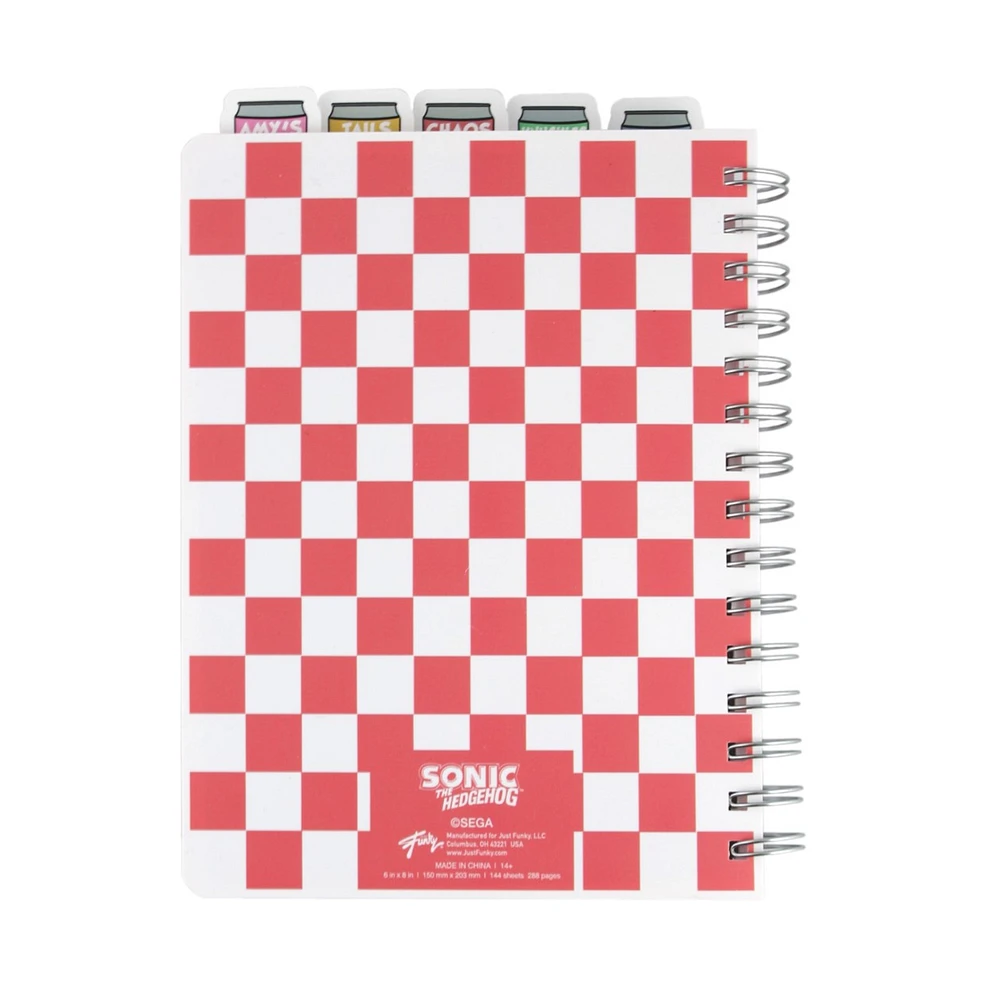 Sonic The Hedgehog Notebook 