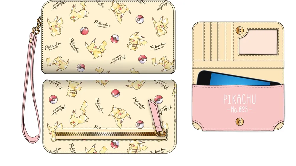 Pikachu Wristlet Wallet 