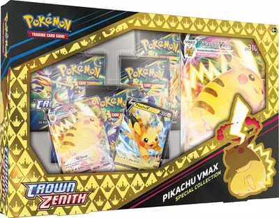 Pokémon Trading Card Game Crown Zenith Pikachu Vmax Collection 