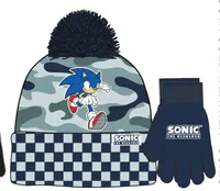 Sonic the Hedgehog Kids Hat & Gloves Set 