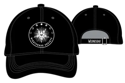 Wednesday - Nightshade Society Logo Hat 