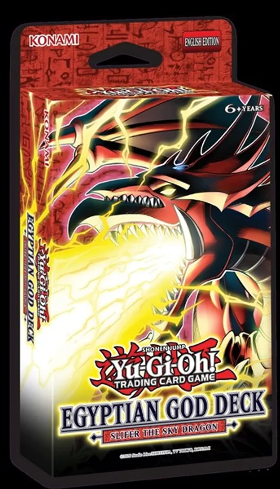 YU-GI-OH! Egyptian God Deck Slifer The Sky Dragon 