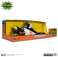 DC Retro Batman Classic TV Series: Batcycle with Side Car 
