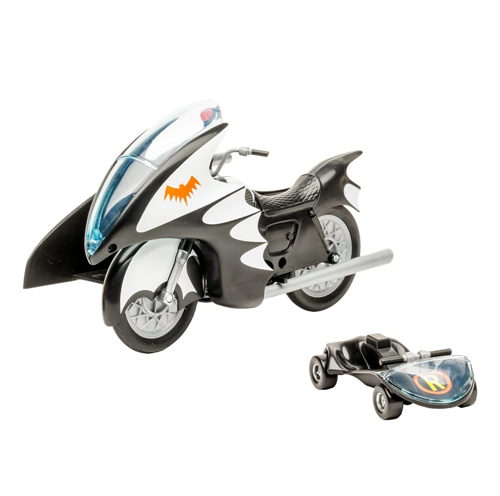 DC Retro Batman Classic TV Series: Batcycle with Side Car 