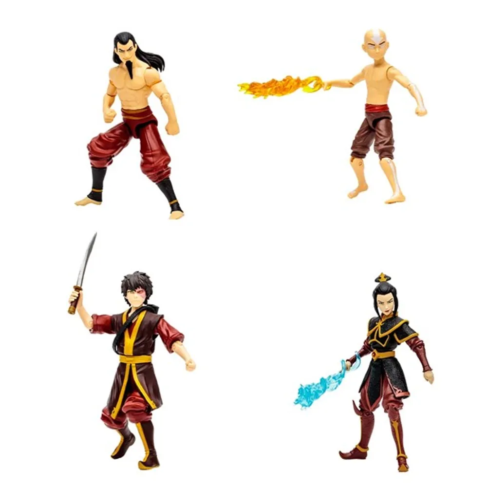 Avatar The Last Airbender - The Final Battle 4 Figure Set 