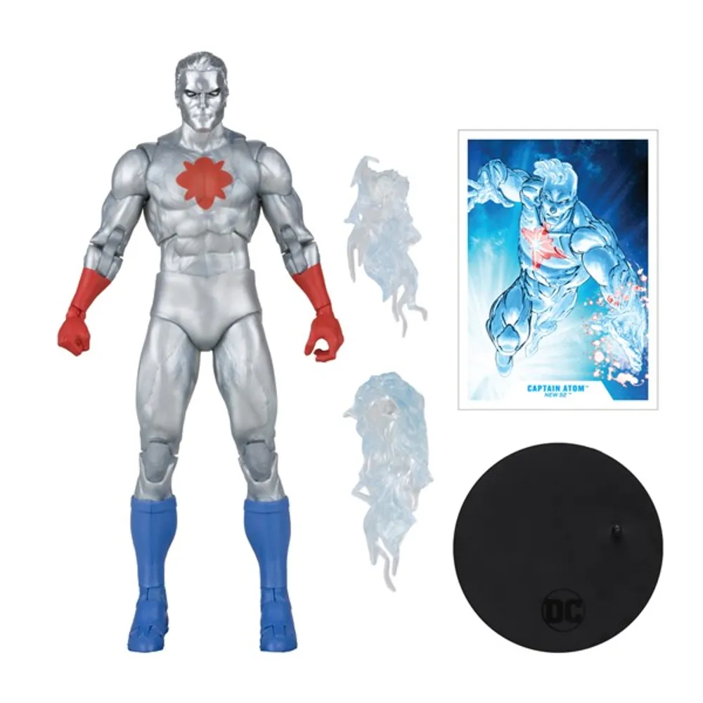 DC Multiverse 7 Inch Figure Gold Label - Captain Atom (New 52) 