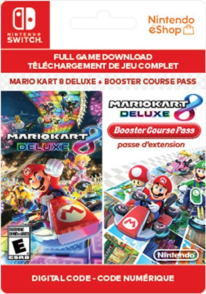 Mario Kart 8 Deluxe + Booster Pass - Numérique