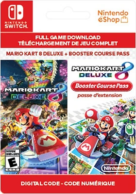 Mario Kart 8 Deluxe + Booster Pass - Numérique