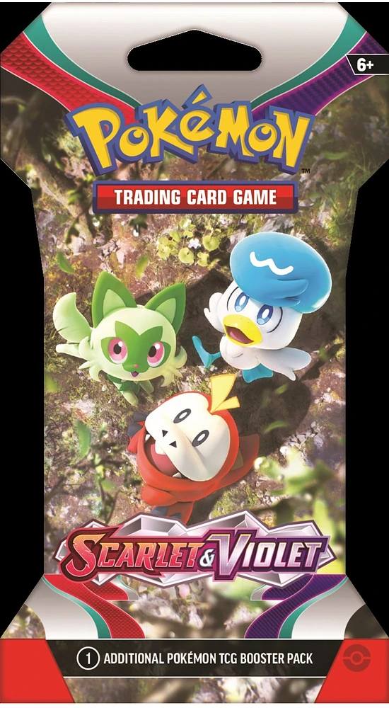 Pokémon Trading Card Game Scarlet & Violet Sleeved Booster (French) – One Variation Chosen at Random