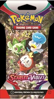 Pokémon Trading Card Game Scarlet & Violet Sleeved Booster (French) – One Variation Chosen at Random