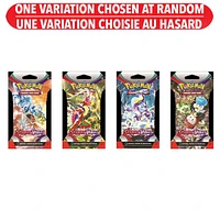 Pokémon Trading Card Game Scarlet & Violet Sleeved Booster (French) – One Variation Chosen at Random
