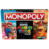 Monopoly The Super Mario Bros. Movie Edition Kids Board Game  