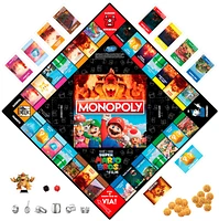 Monopoly The Super Mario Bros. Movie Edition Kids Board Game  