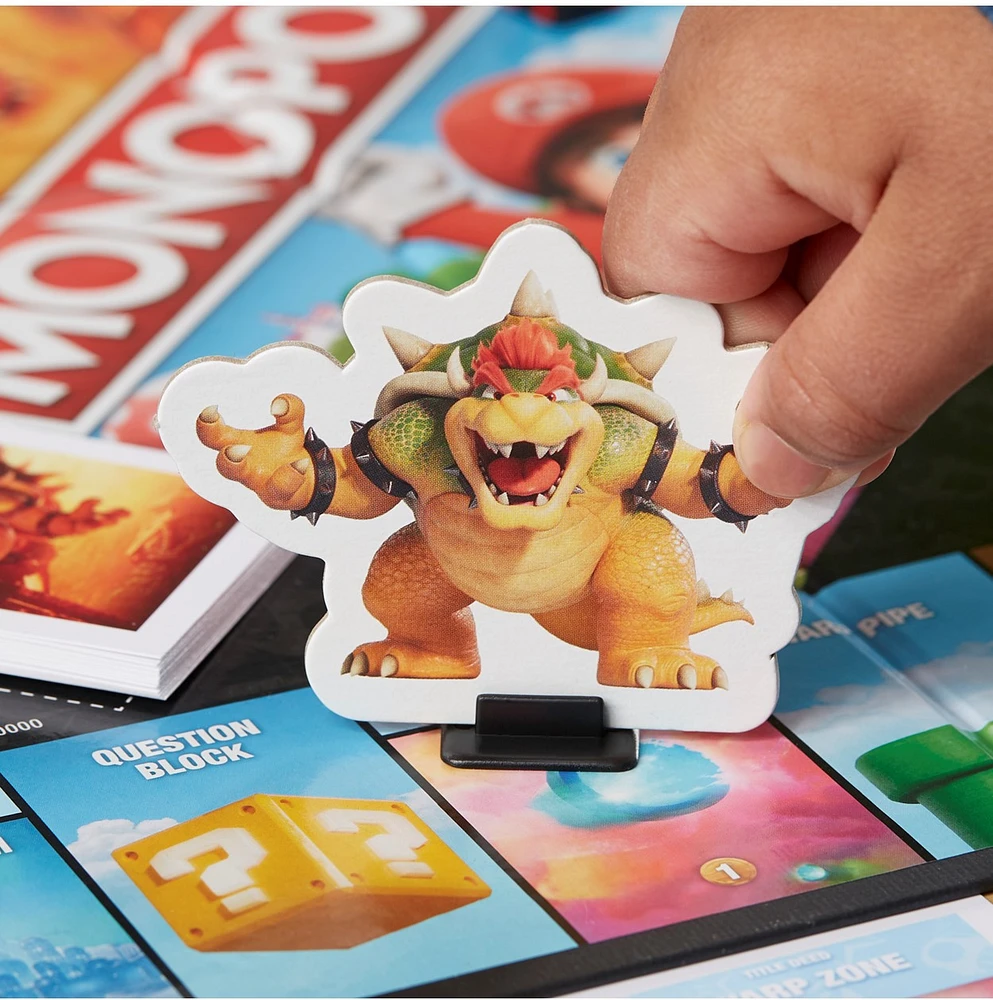 Monopoly The Super Mario Bros. Movie Edition Kids Board Game  