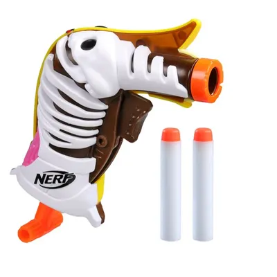 Nerf Fortnite MicroShots Micro Peely Bone Mini Blaster 