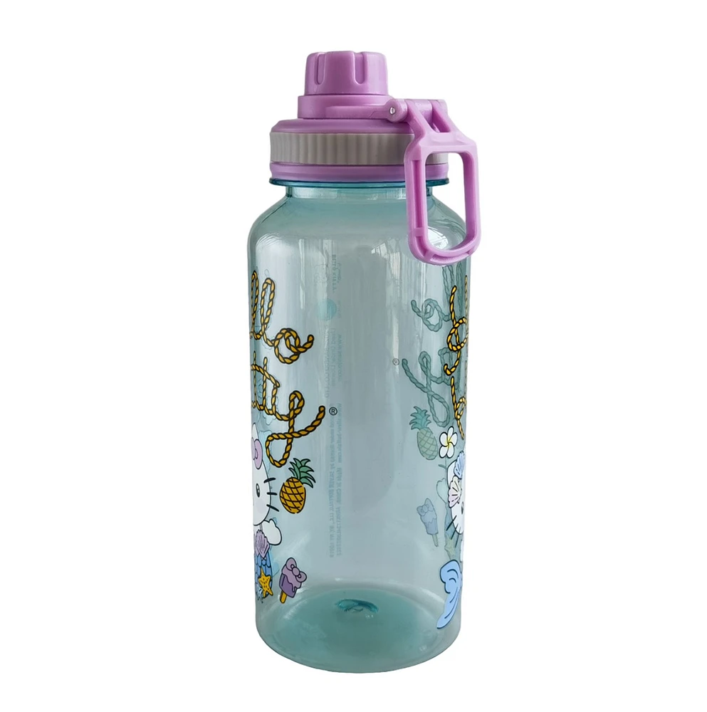 Hello Kitty : Bouteille sirène avec autocollants 