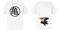 Dragon Ball Z Goku Front & Back Print White Tee