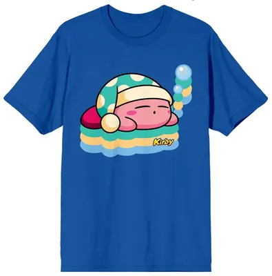 Kirby Sleeping Blue T Shirt