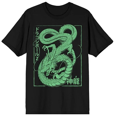 Dragon Ball Z: Green Dragon Black T-shirt -  XL 