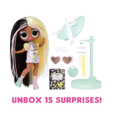 L.O.L Surprise! Tweens Series 4 Fashion Doll Darcy Blush with 15 Surprises 