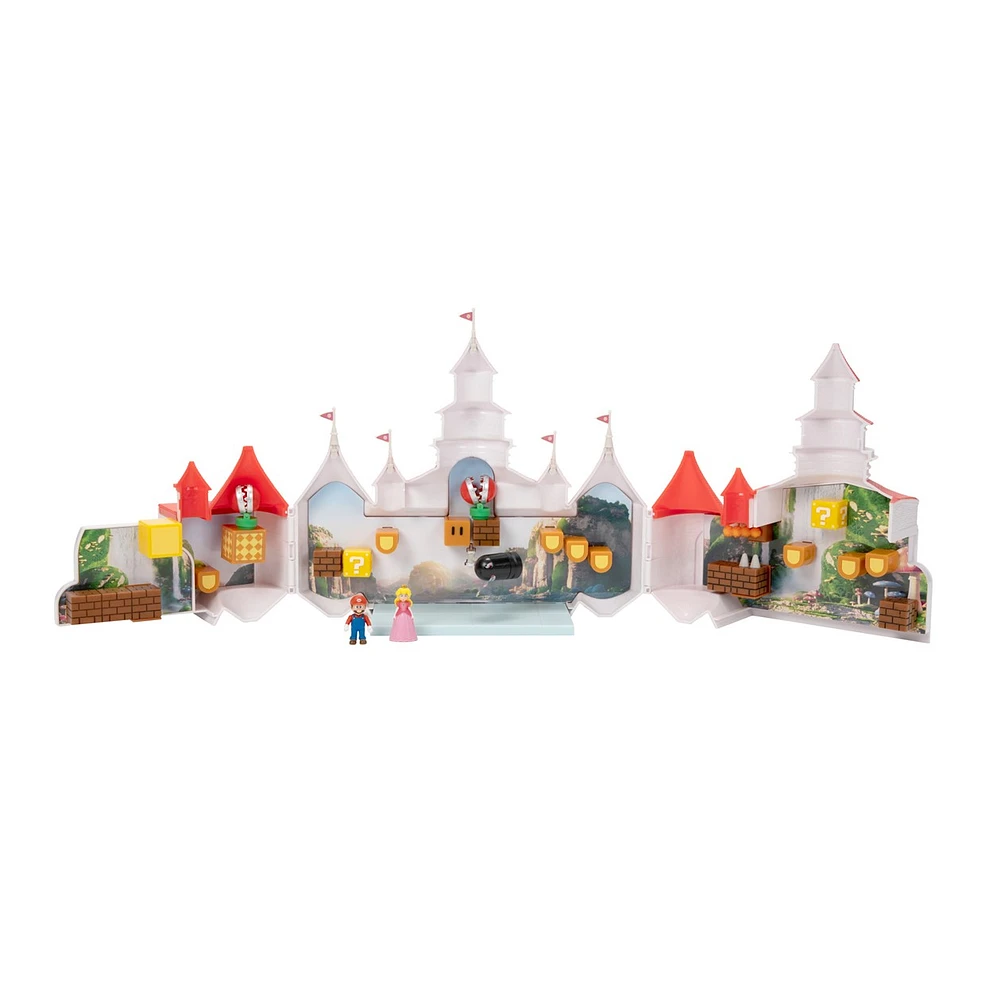 The Super Mario Bros. Movie Peach Playset 