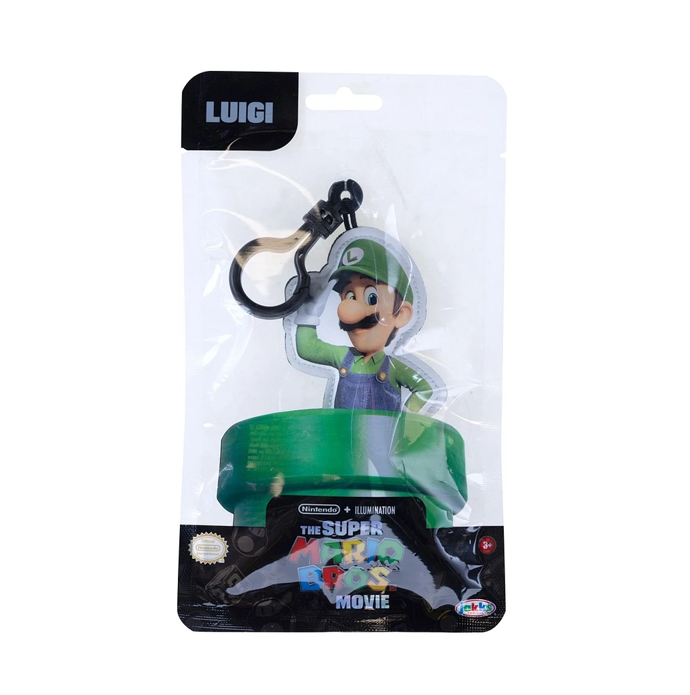 Super Mario Movie Hanger Plush Assorted – One Variation Chosen at Random