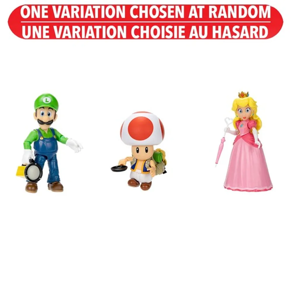The Super Mario bros. Movie 5-inch Figure Assorted – One Variation Chosen at Random
