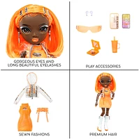 Rainbow High Michelle- Orange Fashion Doll 