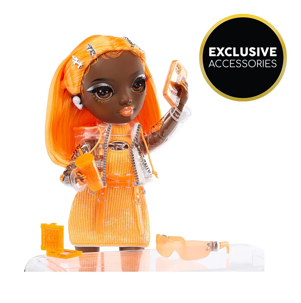 Rainbow High Michelle- Orange Fashion Doll 