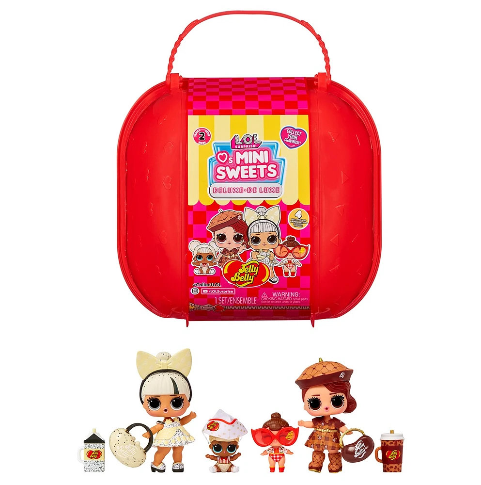 LO.L Surprise! Loves Mini Sweets Deluxe Series 2 with 4 Dolls 