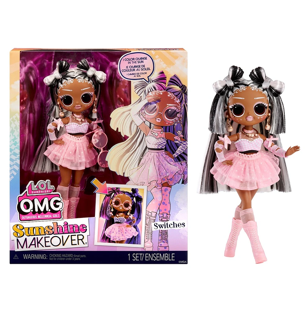 L.O.L Surprise! OMG Sunshine Makeover™ Switches Fashion Doll 