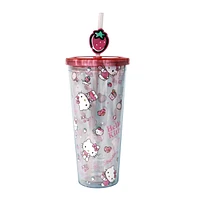 Hello Kitty Tumbler with Topper 