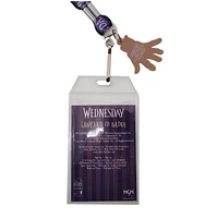 Wednesday Lanyard with Charm 