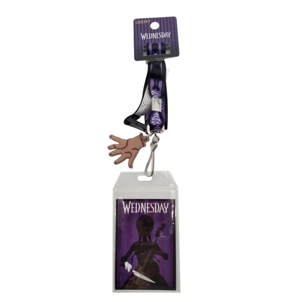 Wednesday Lanyard with Charm