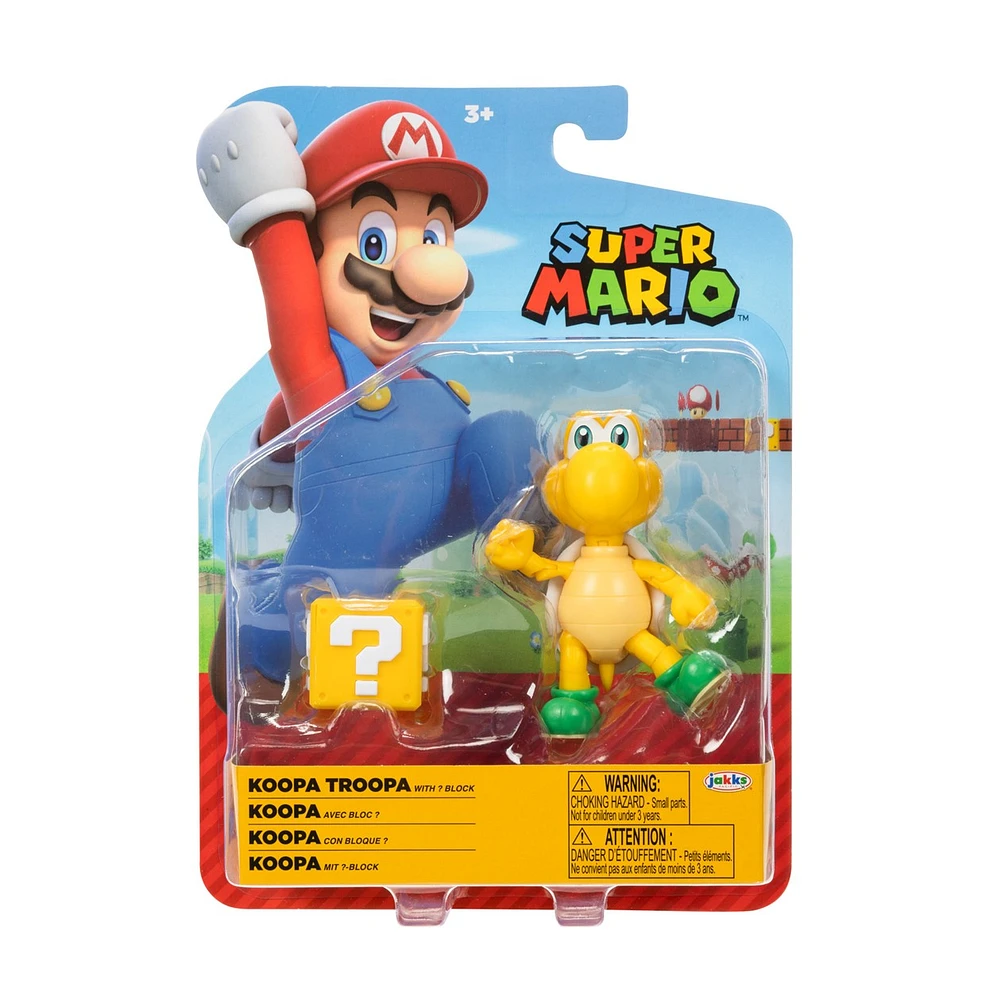 Nintendo Super Mario 4 Inch Figures Wave 33 – One Variation Chosen at Random