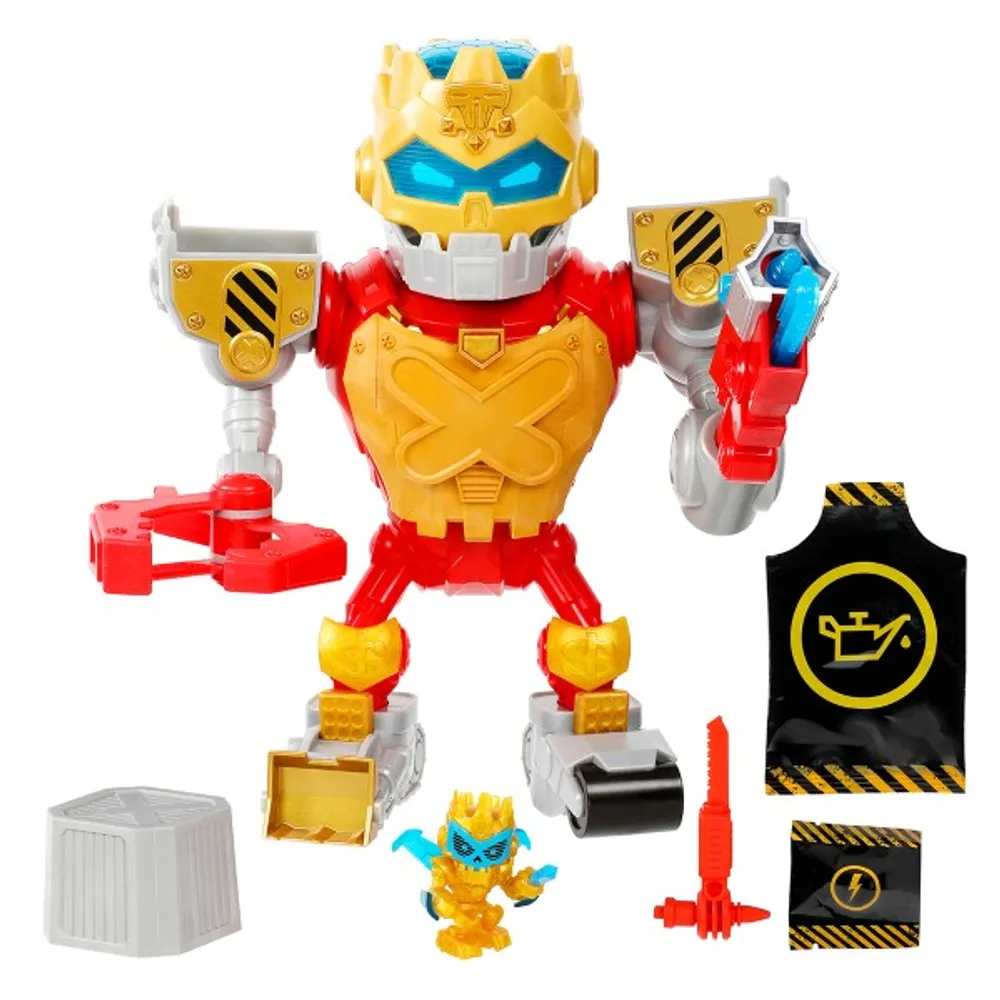 Treasure X Robots Gold - Mega Treasure Bot avec de vraies lumières et de vrais sons