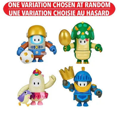 Fall Guys - Mix & Match Action Figure 1 Pack – One Variation Chosen at Random