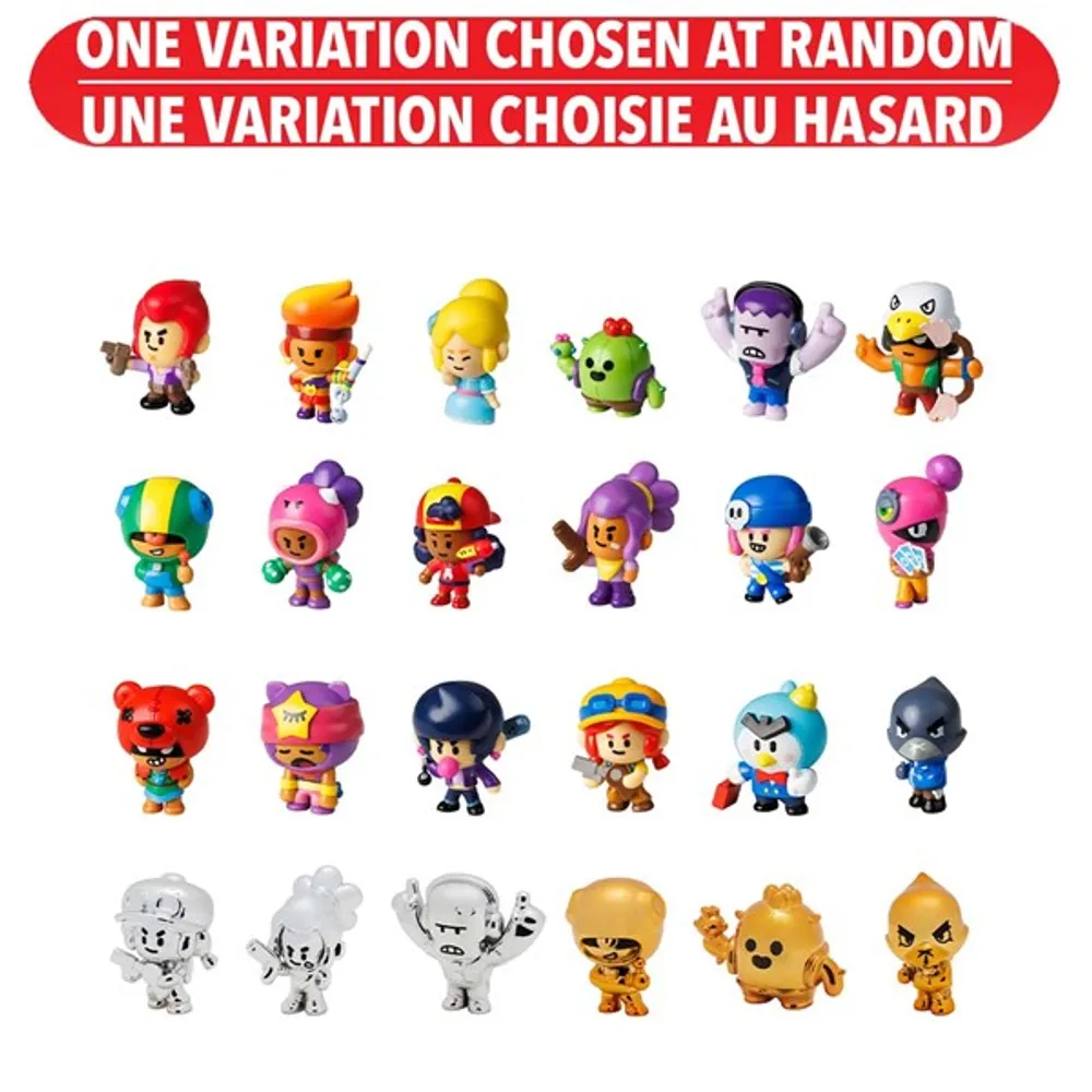 Brawl Stars Line Friends 1 Pack Mystery Figure Blind Box – One Variation Chosen at Random