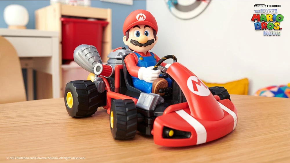 The Super Mario Bros. Movie – Mario Rumble R/C Kart Racer 