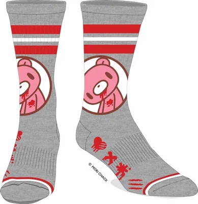 Gloomy Bear Socks - Grey 