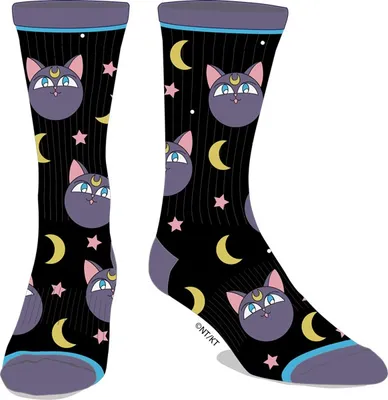 Sailor Moon Luna Socks 