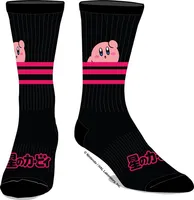 Kirby Black & Pink Socks 