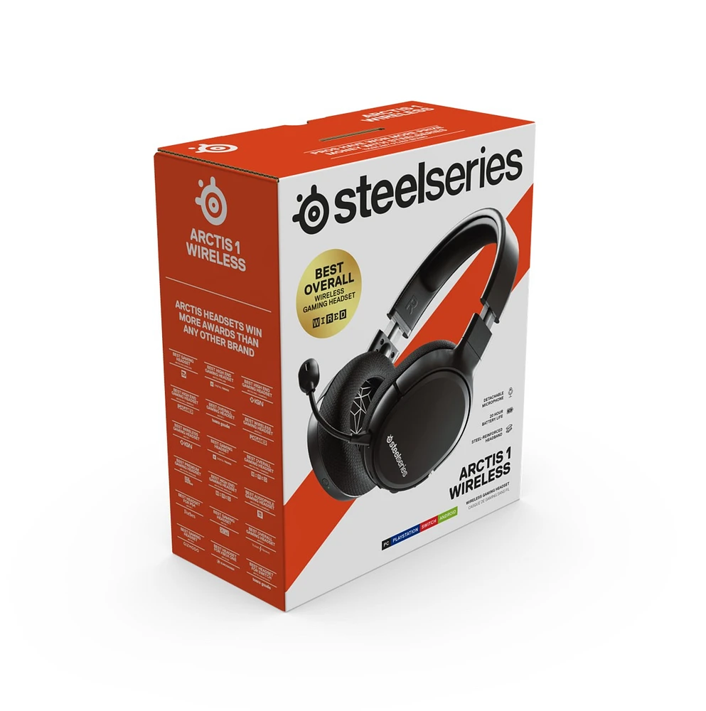 Steelseries Arctis 1 Wireless Headset Noir 