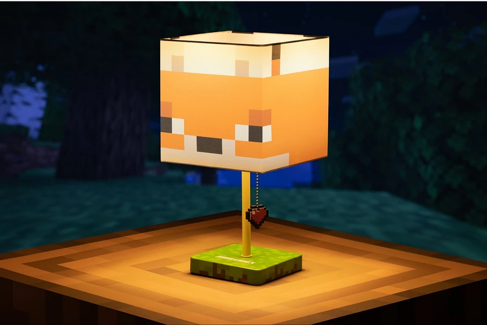 Minecraft Fox Lamp 