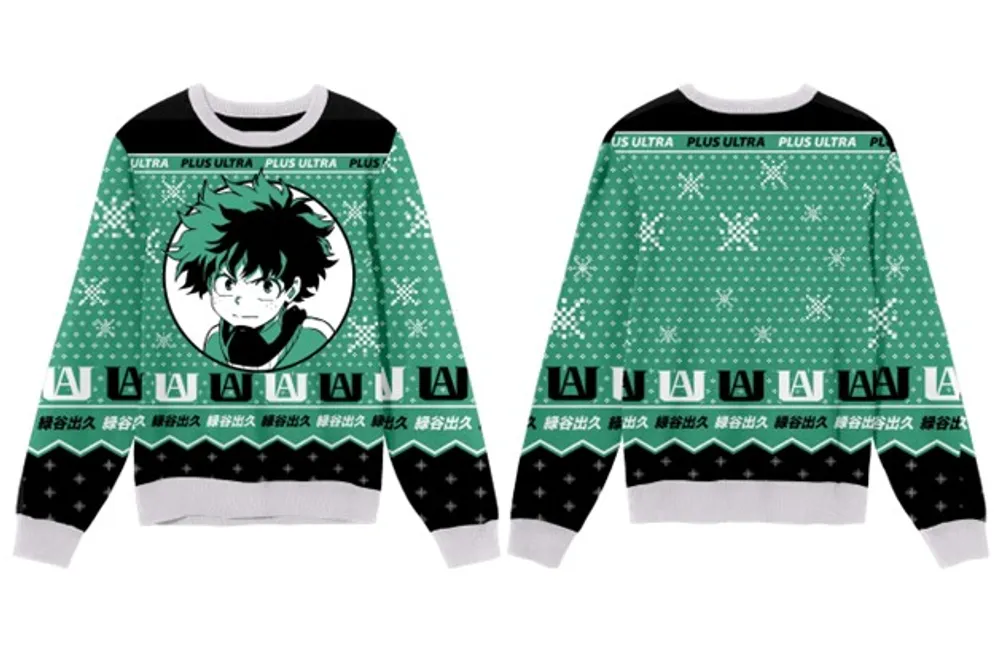 My Hero Academia: Izuku Midoriya Holiday Sweater
