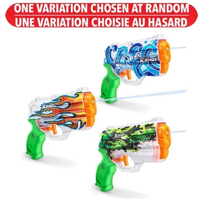 Zuru X-Shot Skins Nano Water Blaster – One Variation Chosen at Random