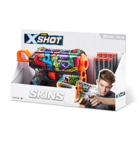 Zuru X-Shot Skins: Flux Dart Blaster, 8 Darts – One Variation Chosen at Random