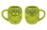 The Grinch 2 Sided Face Mug 